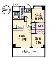 ヴィラージュ緑井の間取り画像