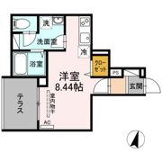 アンジュール西小岩の間取り画像