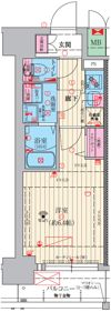 ファーストフィオーレ三国Ⅱの間取り画像