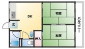 岡本コーポの間取り画像