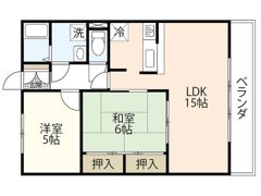 ヴィラ高須の間取り画像