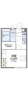 レオパレスピアネータの間取り画像