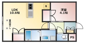 フォーシーズンⅠの間取り画像