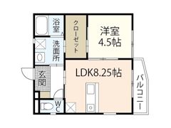 LA PORTE 江波本町の間取り画像