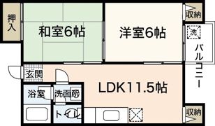 JSビル美鈴園の間取り画像