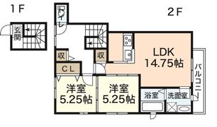 CASA12の間取り画像
