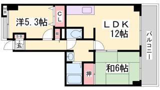 シティ南落合の間取り画像