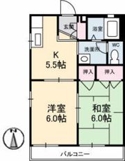 リーベン井口の間取り画像