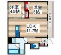 tomatoⅢ A棟の間取り画像