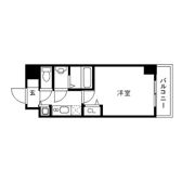 プレサンス江戸堀の間取り画像