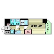 クリスタルグランツ西本町の間取り画像