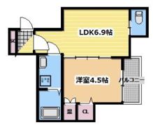 パシフィック千林の間取り画像