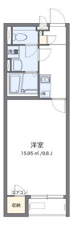 クレイノALTA新地の間取り画像