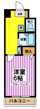 クレセントトミザワの間取り画像