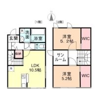 フォレストメゾン小島 Cの間取り画像