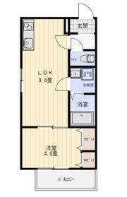 Grazioso戸畑の間取り画像