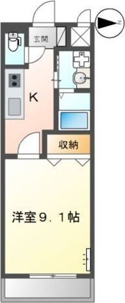 ウエストゲートの間取り画像