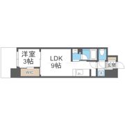 リビオメゾン新大阪の間取り画像