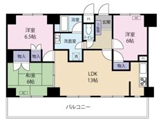 アルカディア曳馬の間取り画像