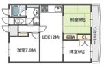 アパルトマン北千里の間取り画像