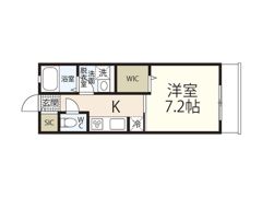 アローラ西広島の間取り画像