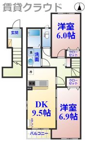 ヴァンベールの間取り画像