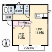 ピュアライフ A棟の間取り画像