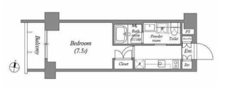 LaSante桜新町の間取り画像