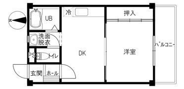 ソレイユ米泉の間取り画像