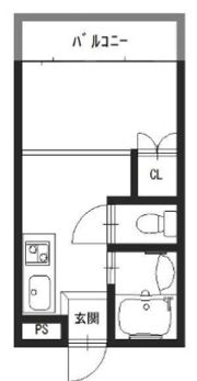 メゾン扇町の間取り画像