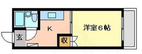 メゾン観音の間取り画像