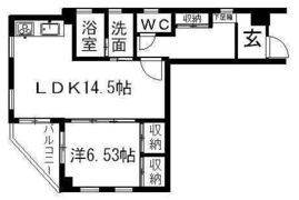 南町セゾンヴェール パートⅠの間取り画像