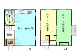 鎌谷町戸建の間取り画像