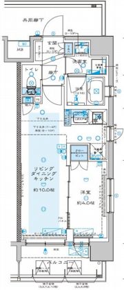 サンクレイドル川口並木の間取り画像