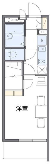 レオパレス千世の間取り画像