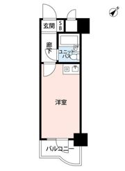 ライオンズマンション横浜伊勢佐木町の間取り画像