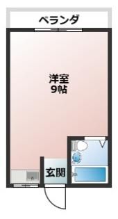 ルピナスかつらぎA棟の間取り画像