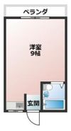 ルピナスかつらぎA棟の間取り画像