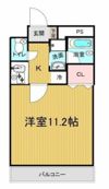 ピアグロリア奥田の間取り画像