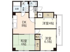 シルク西原の間取り画像