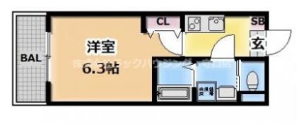 Serie太子橋の間取り画像