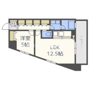 レジュールアッシュ福島の間取り画像