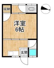 グランプリ山科の間取り画像