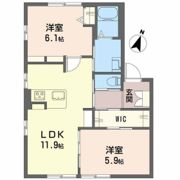 フォーレスみどり A棟の間取り画像