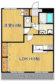 サンメイプルの間取り画像