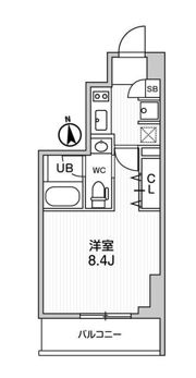 ALTERNA東池袋の間取り画像
