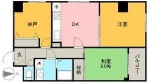 白銀ビルの間取り画像