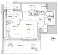 LUMEED南千住の間取り画像