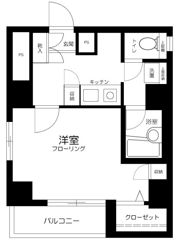 ローズマンションミヤハラの間取り画像