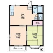 ツインズA棟の間取り画像